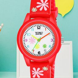 YOUNG MISSION Girls Printed Dial & Straps Analogue Watches Better Watch 1711 Red-58