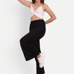 Next One Women Smart Loose Fit High-Rise Easy Wash Culottes Trousers-picture-0