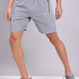 Technosport Men Slim Fit Sports Shorts With Antimicrobial Technology-image-75