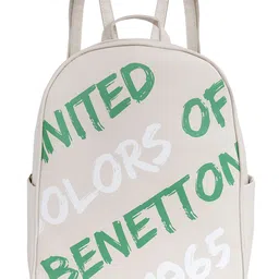 United Colors of Benetton Women Typography Printed Backpack-image-13