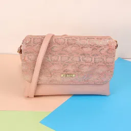 Metro Animal Printed Structured Sling Bag-10