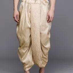 Manyavar Men Ethnic Motif Embroidered Ankle Length Dhoti Pants-picture-21
