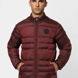 Jack & Jones Men Stand Collar Puffer Jacket-image-93