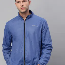 JUMP USA Men Blue Lightweight Rapid Dry Sporty Jacket-picture-6