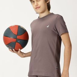 Nautica Boys Pure Cotton T-shirt with Shorts-image-67