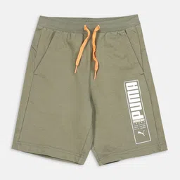 Puma Boys Worldwide Graphic Youth Regular Fit Shorts-image-80