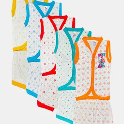 Peerless Wear Kids Pack Of 5 Angry Birds Printed Pure Cotton Clothing Set-35