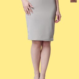 Popwings Pack Of 2 Printed Pencil Knee Length Skirts-image-69