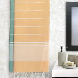 Arrabi Set Of 2 Handwoven 210 GSM Cotton Bath Towels-87