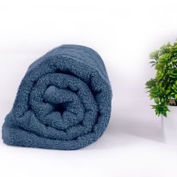 Divine Casa Red & Grey 2-Pieces Self-Designed 250 GSM Cotton Bath Towels-image-90
