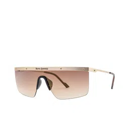 Royal Enfield Men Shield Sunglasses with UV Protected Lens RE-20004-C02-image-2