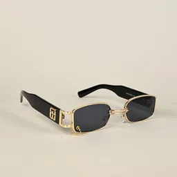 Voyage Unisex Rectangle Sunglasses with UV Protected Lens-9290MG5208-5
