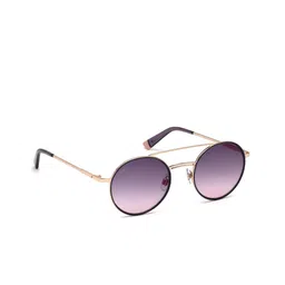 WEB EYEWEAR Women Round Sunglasses WE0233 50 33Z-Purple-image-25