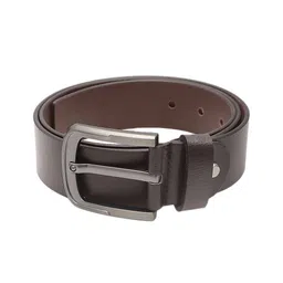 Kara Men Brown Solid Leather Belt-picture-31