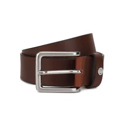 Urbano Plus Men Tan Leather Belt-image-23