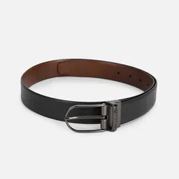 Van Heusen Men Textured Formal Leather Belt-image-45