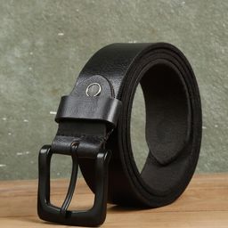Teakwood Leathers Men Textured Leather Casual Belt-picture-31