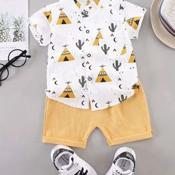 ULTRINA Boys Printed Shirt with Shorts-image-83