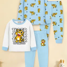 YK X Trampoline Unisex Kids Printed T-shirt-image-36