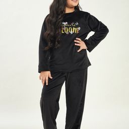 Stylo Bug Girls Printed T-shirt With Pyjamas-image-71