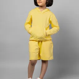 ZIP ZAP ZOOP Girls Hooded Neck Long Sleeve Pure Cotton Clothing Set-image-58
