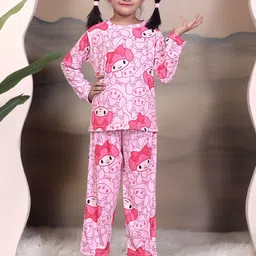 4JSTAR Unisex Kids Printed Top with Pyjamas-picture-19