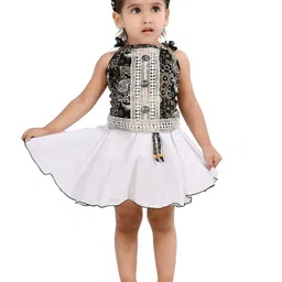 BAESD Girls Printed Top With Skirt-image-24