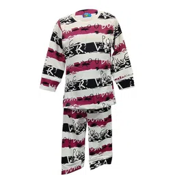 BAESD Unisex Kids Printed Top with Pyjamas-picture-9