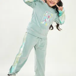 Stylo Bug Girls Printed Pure Cotton Clothing Set-image-32