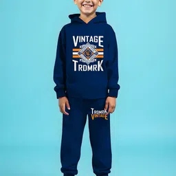 HERE&NOW Boys Printed T-shirt with Trousers-image-28
