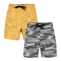PLUM TREE Boys Pack of 2 Printed Lounge Shorts-picture-4