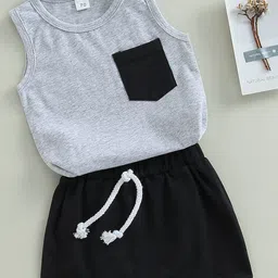 LULU & SKY Boys Top with Shorts-image-88