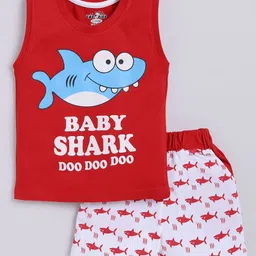 Cutopies Boys Printed T-shirt with Shorts-picture-27