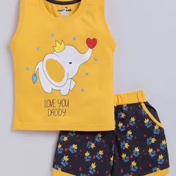 Cutopies Boys Printed T-shirt with Shorts-picture-30