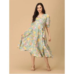 The Mom Store Color Crush Maternity & Nursing Wrap Dress-picture-6
