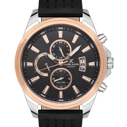 Daniel Klein Men Dial & Leather Straps Analogue Multi Function Watch DK 1 13388-4-10