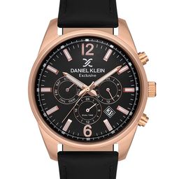 Daniel Klein Men Dial & Leather Straps Analogue Multi Function Watch DK.1.13349-5-51