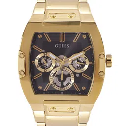 GUESS Men Stainless Steel Bracelet Style Straps Analogue Multi Function Watch- GW0456G1-69