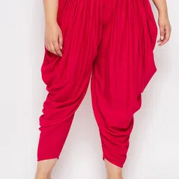CLORA CREATION PLUS Pleated Dhoti Salwar-picture-25