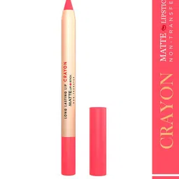 SHRYOAN Long Lasting Lip Crayon Matte Lipstick 3.8 g - Rangy Red-21