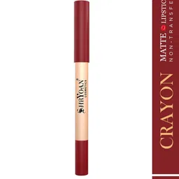 SHRYOAN Long Lasting Lip Crayon Matte Lipstick 3.8 g - Burgundy 17-46