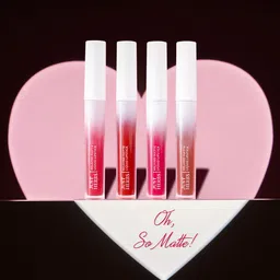 Just Herbs Transfer Proof Long Wear Relaxed Matte Liquid Lipstick 4ml - Strawberry Kiss 10-9