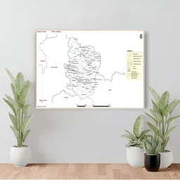 Wallpics White & Black Dahod District Printed Waterproof Wall Sticker-picture-25