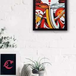eCraftIndia Figurative Satin Matt Texture UV Art Painting-picture-31