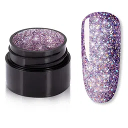 ROSALIND Shiny Rainbow Gel UV & LED Nail Polish for Glitter Painting - Shade A515-15