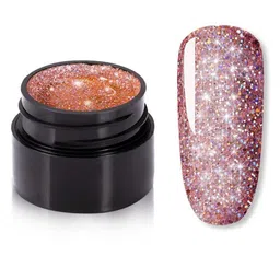 ROSALIND Shiny Rainbow Gel UV & LED Nail Polish for Glitter Painting - Shade A513-11