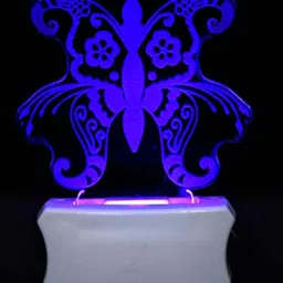 NMII White Abstract Shaped Table Lamps-18