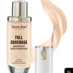 Seven Seas Full Coverage Waterproof Matte Finish Base Foundation - Skin-18