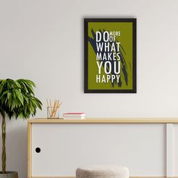 eCraftIndia Green & White Motivational Quote UV Art Wall Painting-image-126