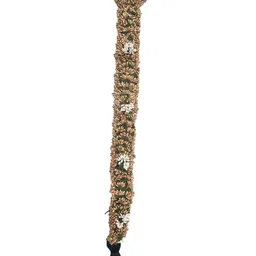 VAGHBHATT Traditional Bharatanatyam Poola Jadalu Kunjalam Billalu Floral Hair Braid-16